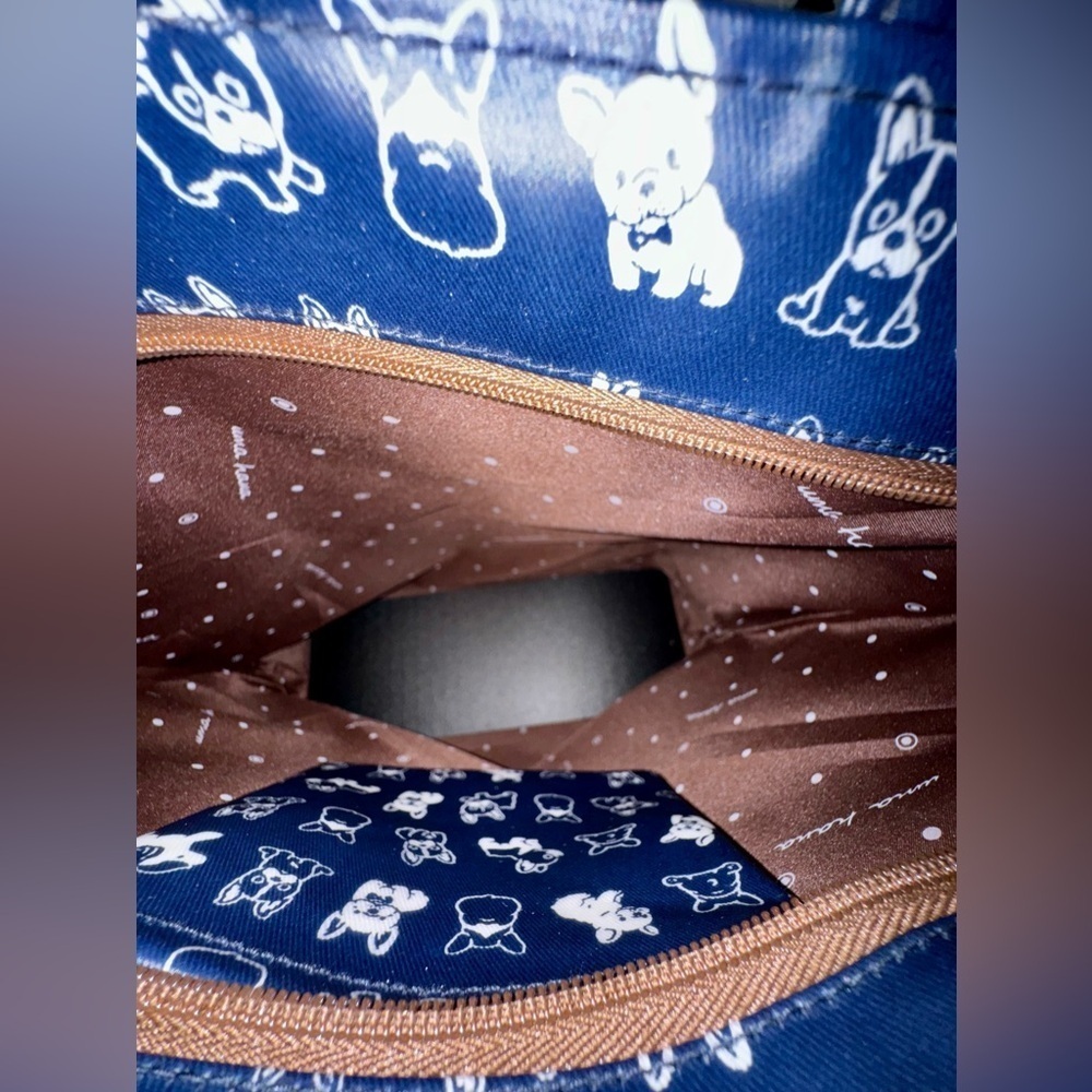 Uma Hana Waterproof French Bulldog Tote Shoulder Handbag Price Drop! - Picture 10 of 15
